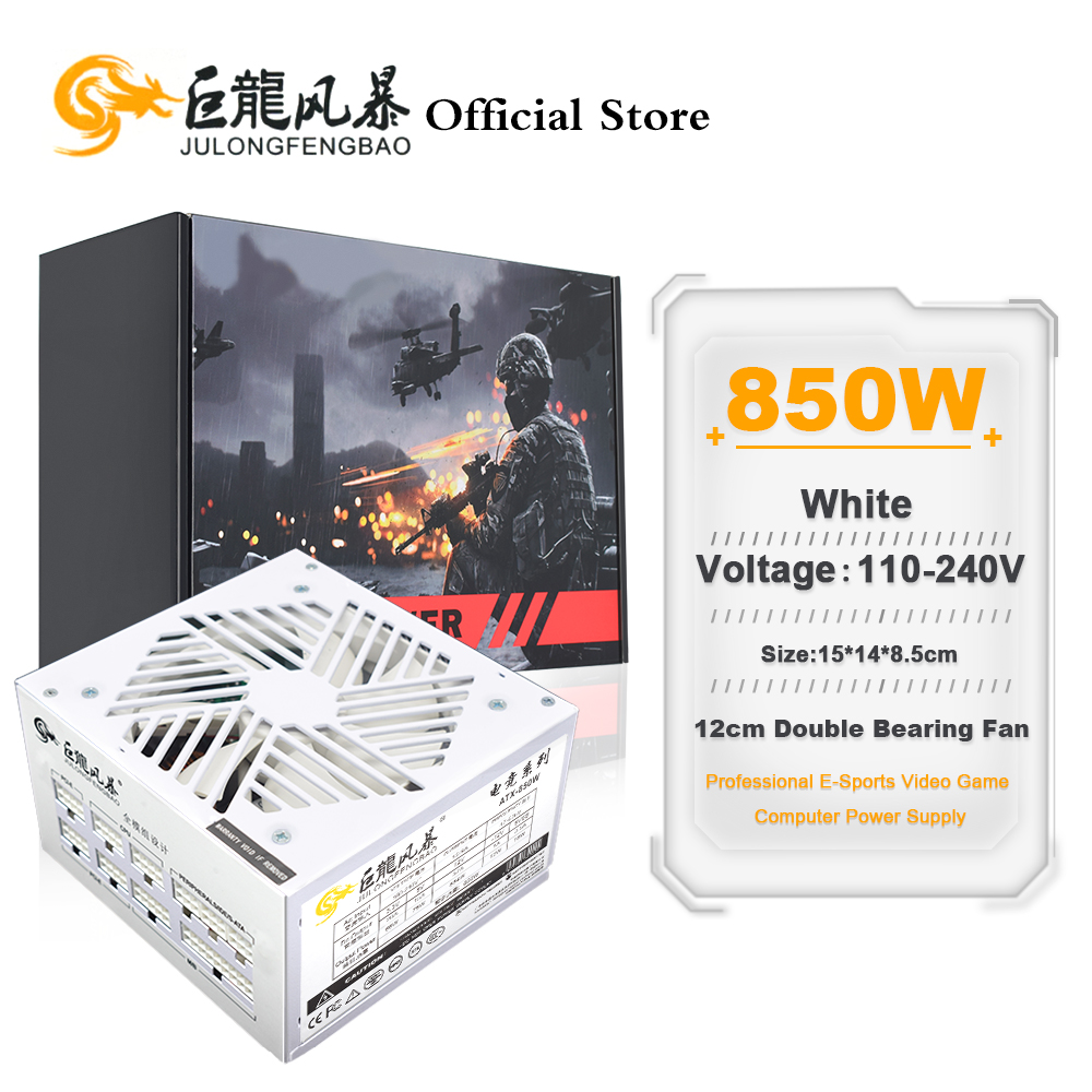 JULONGFENGBAO 110-240V Game Fo - đánh giá và giá 1000W White Modular Power Supply