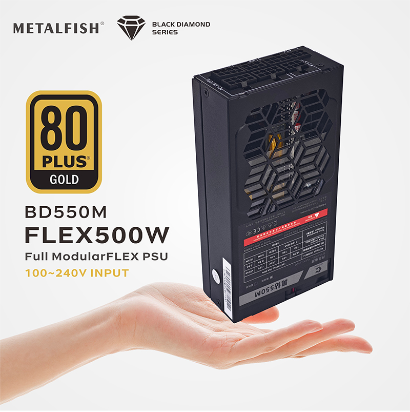 METALFISH Flex 500/600W 80PLUS - đánh giá và giá Flex Atx Power Supply 600W 1U