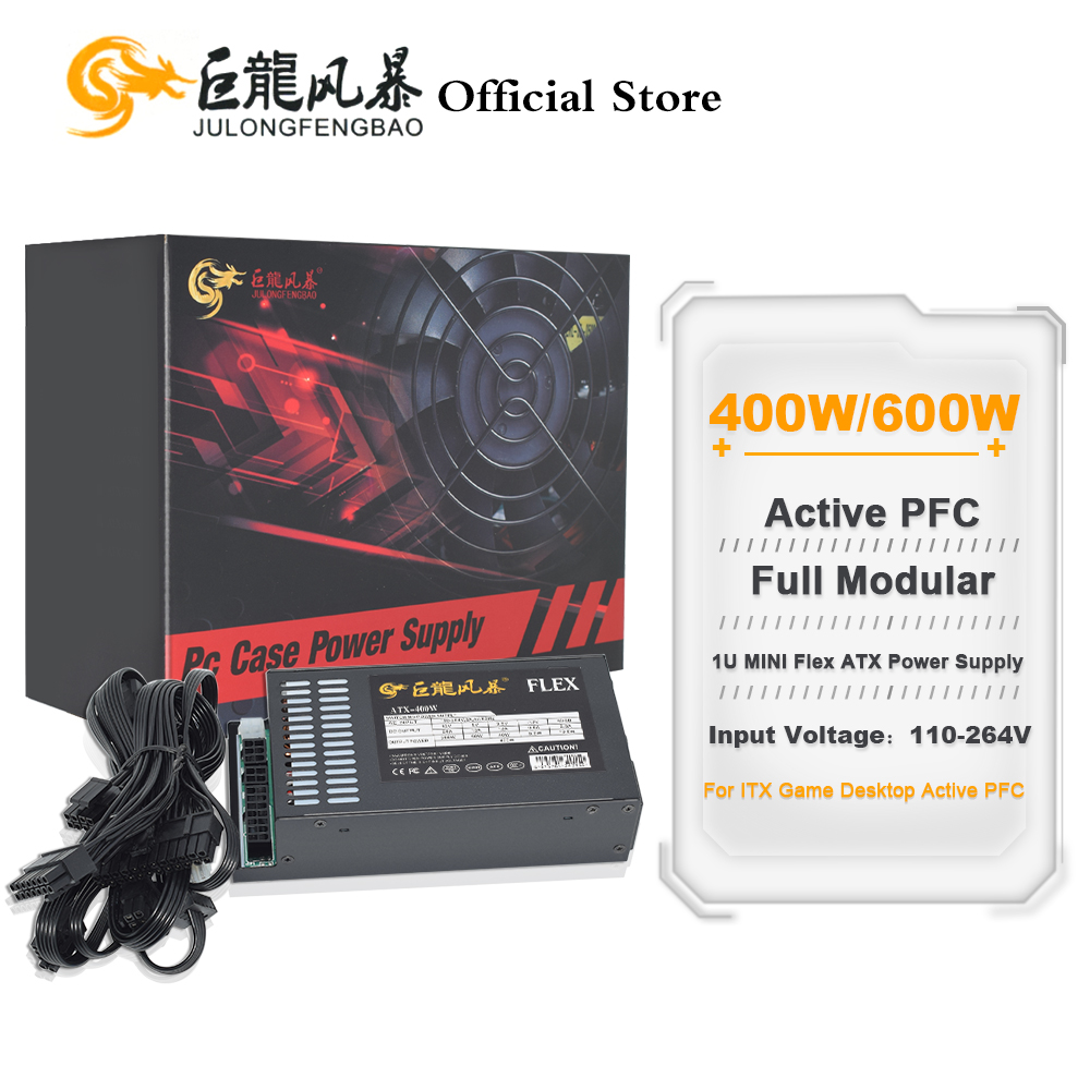 JULONGFENGBAO Full Modular 110 - đánh giá và giá Flex Atx Power Supply 600W 1U