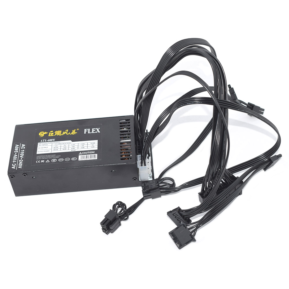 JULONGFENGBAO Full Modular 110 - đánh giá và giá Flex Atx Power Supply 600W 1U