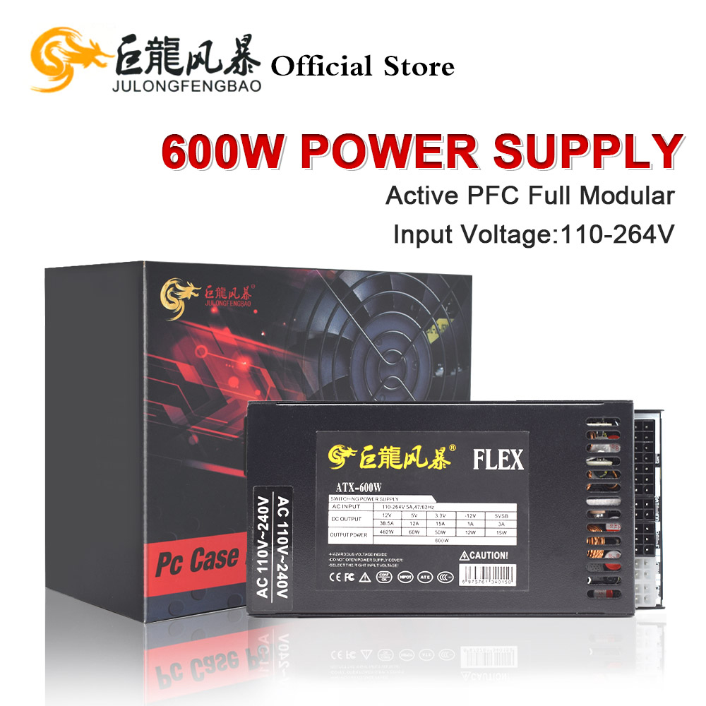 600W Full Modular 1U Flex ATX  - đánh giá và giá Flex Atx Power Supply 600W 1U