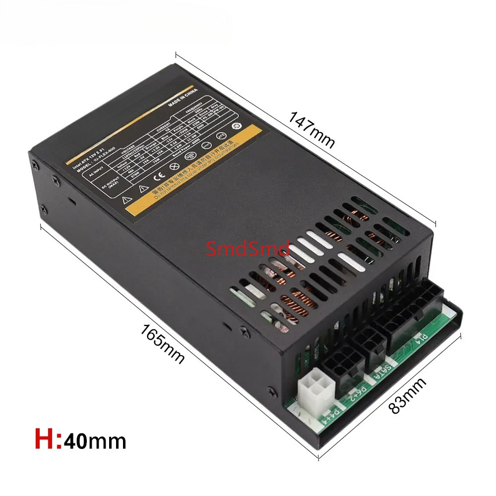 Flex 600W Modular Power Supply - đánh giá và giá Flex Atx Power Supply 600W 1U